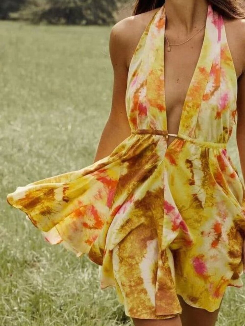 Zara Printed Short Dress